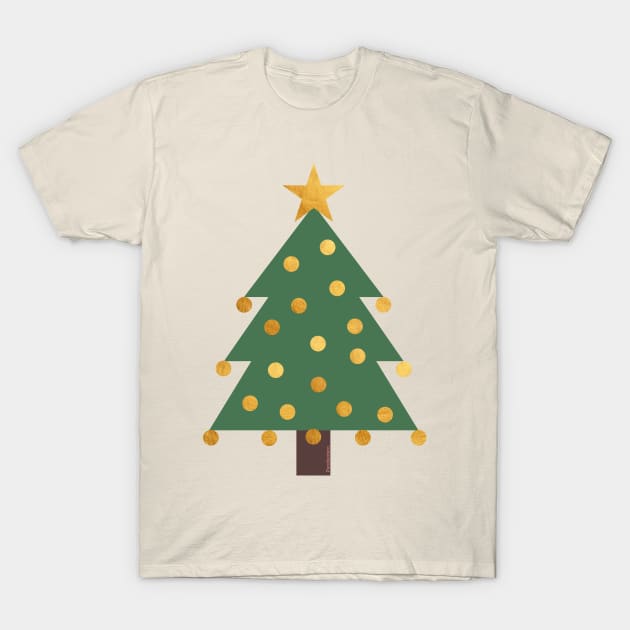 Christmas tree T-Shirt by Pendientera